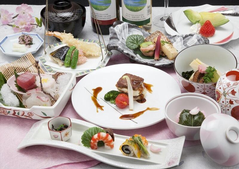 日帰り温泉プラン(会席イメージ)