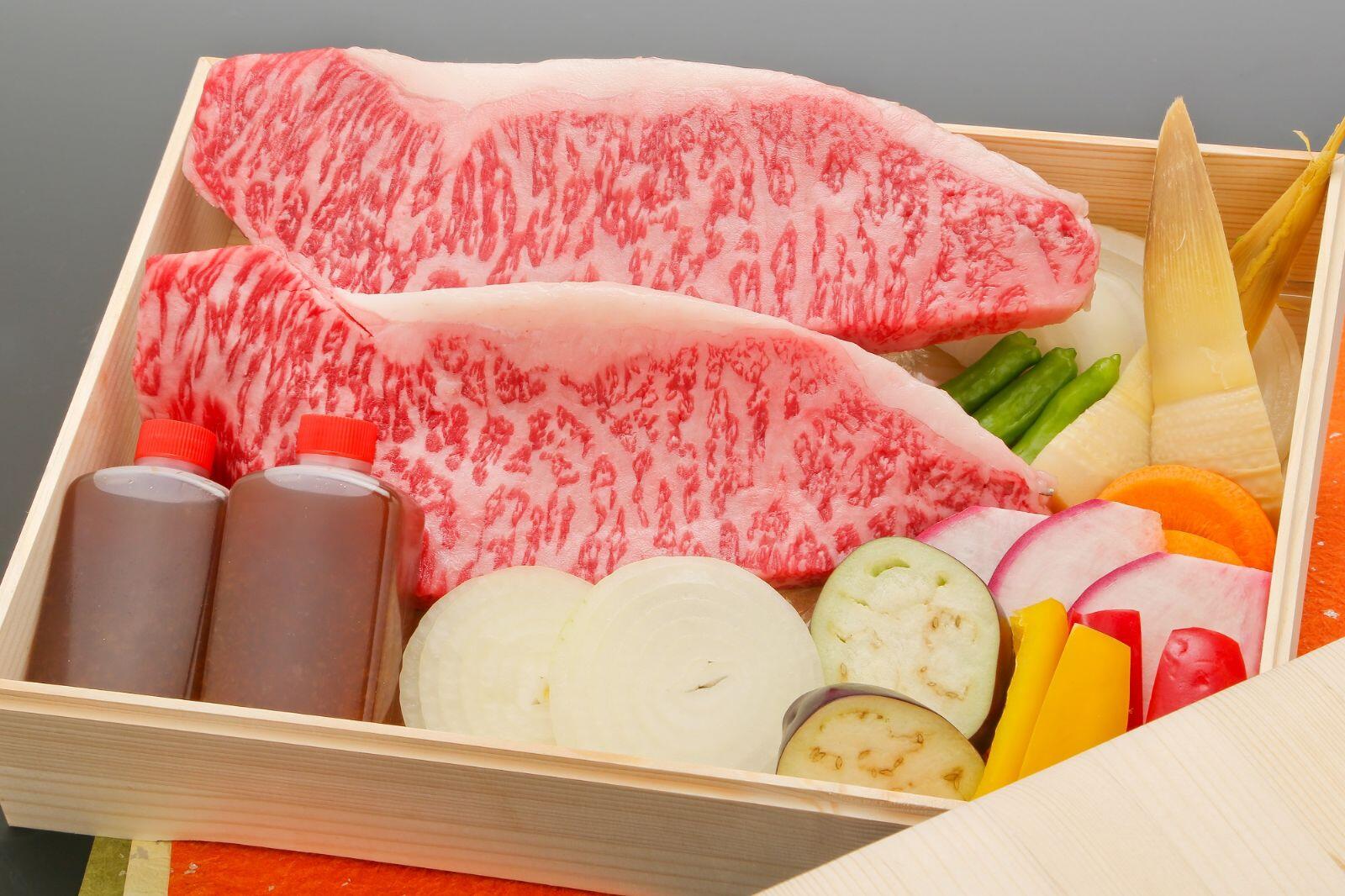 Ⅰ，近江牛ステーキセット