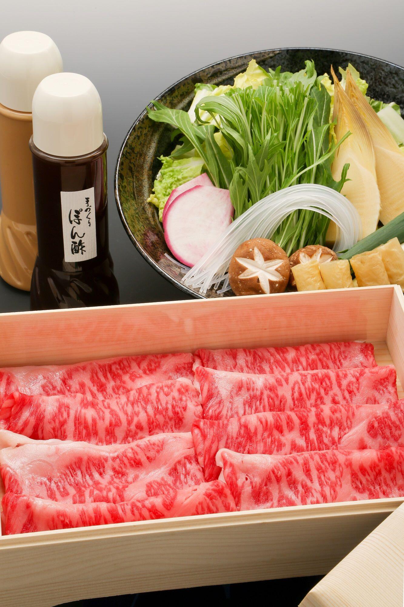 Ⅳ，近江牛しゃぶしゃぶセット